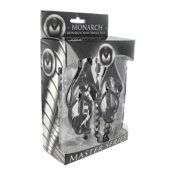 Pinces Tétons Type Papillon Avec Chaîne Monarch - Master Series -Sex Toys Femme boutique 11022
