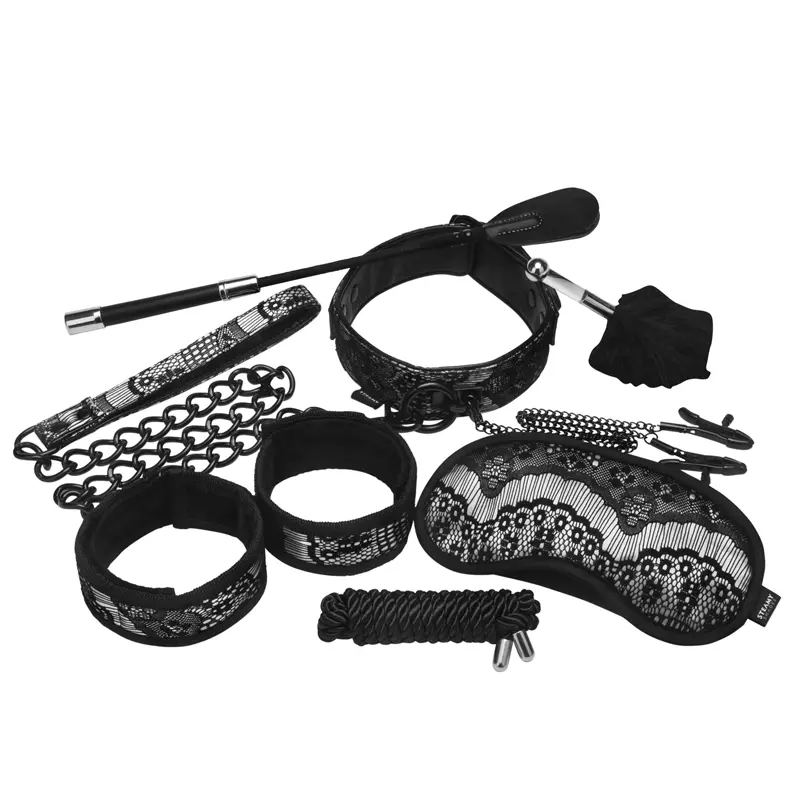 Kit De Soft Bondage (7 Pcs) - Steamy Shades 1 Kit De Soft Bondage (7 Pcs) - Steamy Shades