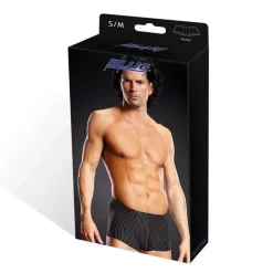 Caleçon Sexy Noir à Rayures Blanches Performance Microfiber - Blue Line 5 Caleçon Sexy Noir à Rayures Blanches Performance Microfiber - Blue Line -Sex Toys Femme boutique 11425