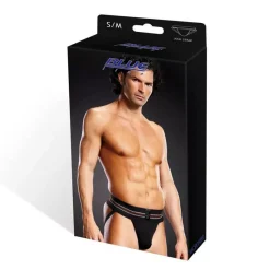 Jockstrap Performance Microfiber Noir - Blue Line -Sex Toys Femme boutique 11501