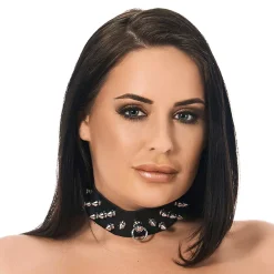 Rimba Collier BDSM à Pointes (largeur 4 Cm)