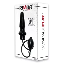 Plug Anal Gonflable (19 Cm) - Rimba -Sex Toys Femme boutique 11662