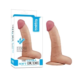 Dildo XXL Réaliste (22 Cm - Ø 4.7 Cm) - The Ultra Soft Dude 8.8" -Sex Toys Femme boutique 11682