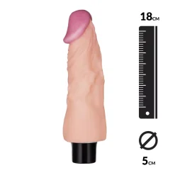 Rimba Vibromasseur Réaliste (18 Cm) Softee 7 Inches