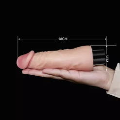 Rimba Vibromasseur Réaliste (18 Cm) Softee 7 Inches -Sex Toys Femme boutique 11689