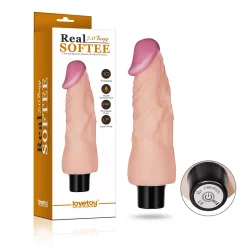 Rimba Vibromasseur Réaliste (18 Cm) Softee 7 Inches -Sex Toys Femme boutique 11690