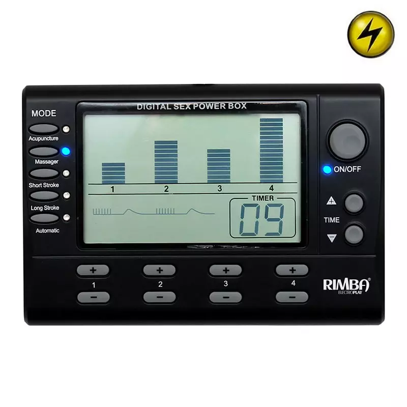 Electrosex Powerbox 4 CANAL Avec Display LCD - Rimba 1 Electrosex Powerbox 4 CANAL Avec Display LCD - Rimba