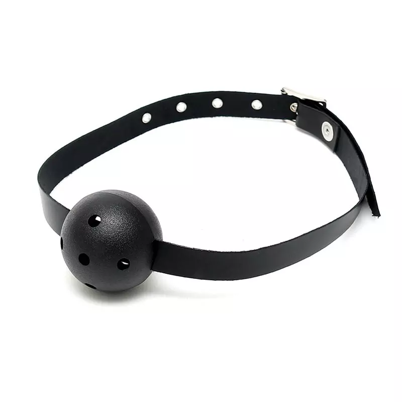 Ball Gag Respirable Pour Débutant Ø 4.4 Cm - Rimba 1 Ball Gag Respirable Pour Débutant Ø 4.4 Cm - Rimba