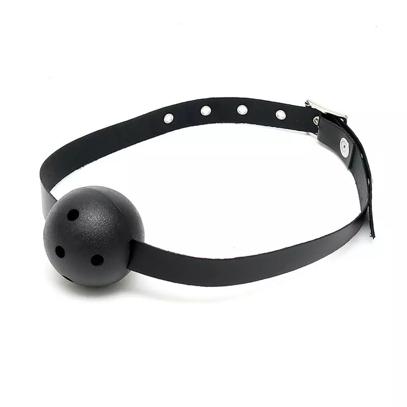 Ball Gag Respirable Pour Débutant Ø 4.4 Cm - Rimba 2 Ball Gag Respirable Pour Débutant Ø 4.4 Cm - Rimba - Image 2