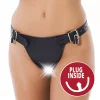 Ceinture De Chasteté En Cuir Avec Plug Anal - Rimba