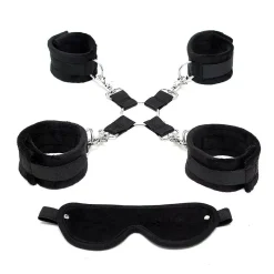 Kit D'attache Hogtie Et Masque - Rimba -Sex Toys Femme boutique 12118