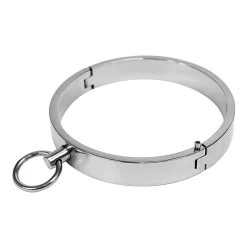 Rimba Collier D'esclave BDSM En Métal (largeur 2 Cm) -Sex Toys Femme boutique 12856