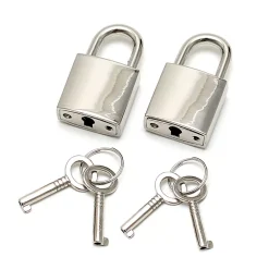 Petit Cadenas Métallique (2 Pièces) - Rimba