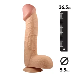 Gros Gode Ventouse Réaliste 26.5cm - King-Sized 10.5