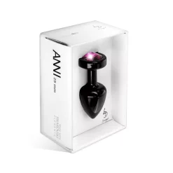 Plug Anal Aluminium Anni Noir & Rose Small - Diogol 3 Plug Anal Aluminium Anni Noir & Rose Small - Diogol -Sex Toys Femme boutique 13024