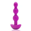 Chapelet Anal Vibrant Avec Télécommande - B-Vibe Triplet Fuchsia