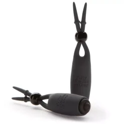 Pinces à Tétons Vibrantes Sans Fil - Fifty Shades Of Grey -Sex Toys Femme boutique 13262