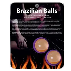 2x Boules Lubrifiantes Effet Chauffant - Brazilian Balls