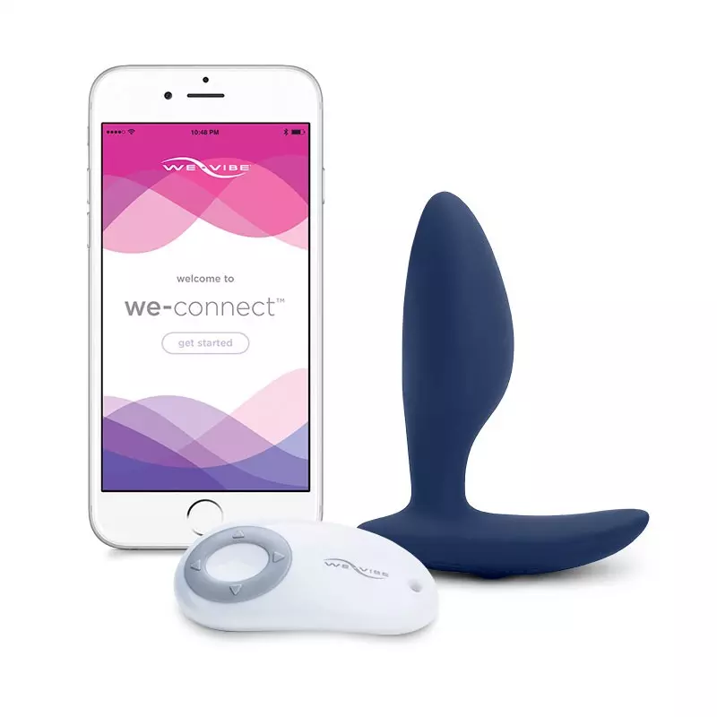 We-Vibe Ditto Bleu - Plug Anal Connecté 4 We-Vibe Ditto Bleu - Plug Anal Connecté - Image 4