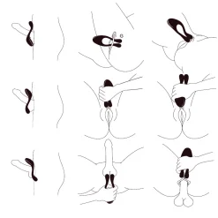 Sextoy Pour Couple Doppio Bleu - BeauMents -Sex Toys Femme boutique 14123