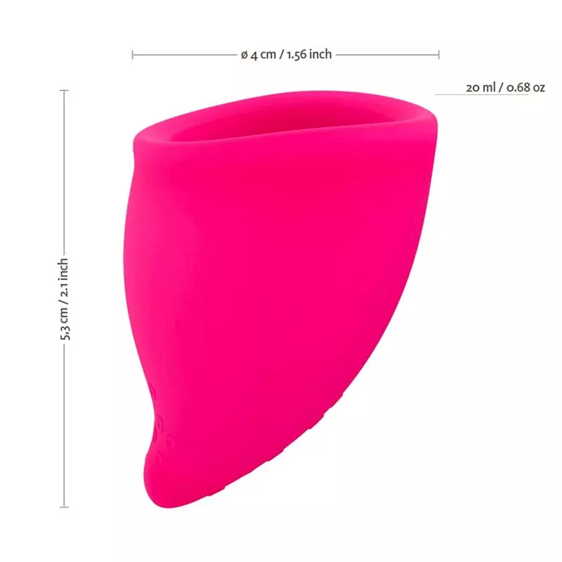 Fun Factory Fun Cup Taille A - Coupe Menstruelle (2pces) 3 Fun Factory Fun Cup Taille A - Coupe Menstruelle (2pces) - Image 3