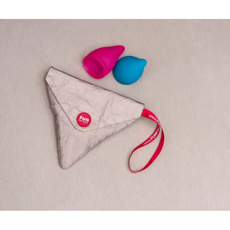 Fun Factory Fun Cup Taille A - Coupe Menstruelle (2pces) 6 Fun Factory Fun Cup Taille A - Coupe Menstruelle (2pces) - Image 6