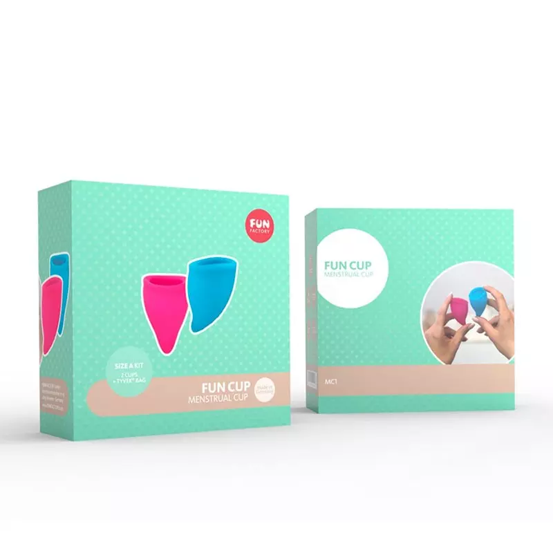 Fun Factory Fun Cup Taille A - Coupe Menstruelle (2pces) 2 Fun Factory Fun Cup Taille A - Coupe Menstruelle (2pces) - Image 2