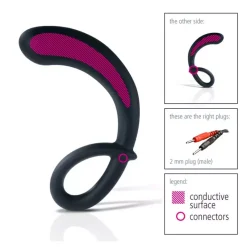 Masseur Prostatique Estim "Curving Curt" - Mystim -Sex Toys Femme boutique 14898