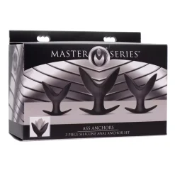 Butt Plug Qui S'écarte (3pces) Ass Anchors - Master Series -Sex Toys Femme boutique 15107