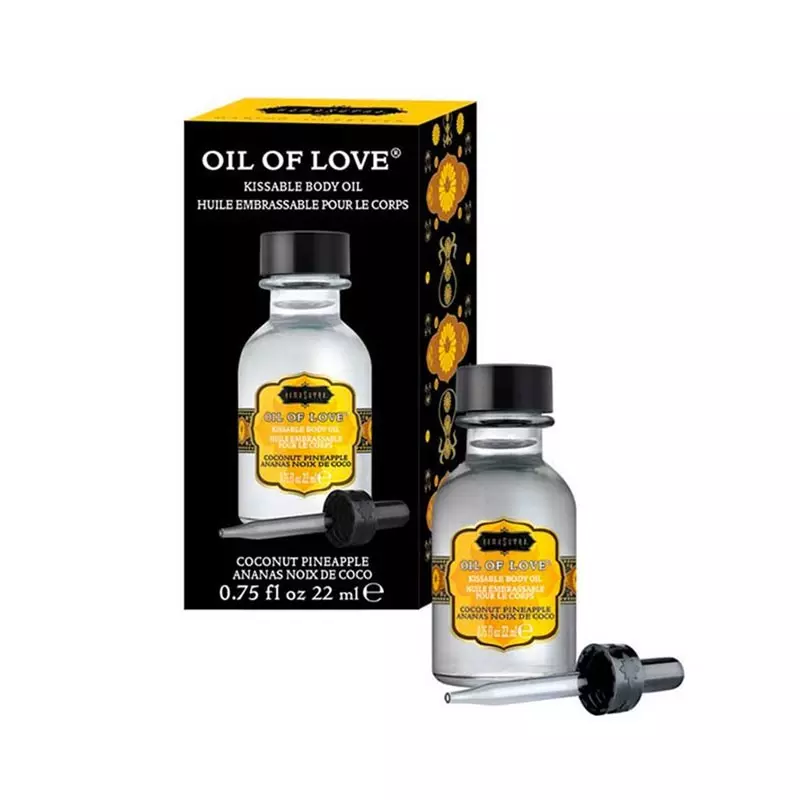 Kamasutra - Huile D'amour - Coconut Pineapple 22ML 2 Kamasutra - Huile D'amour - Coconut Pineapple 22ML - Image 2