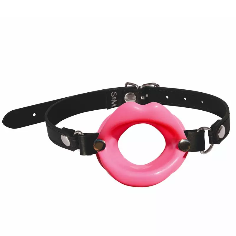 Sportsheets Ball Gag Avec Lèvres En Silicone (rose) - S&M 1 Sportsheets Ball Gag Avec Lèvres En Silicone (rose) - S&M