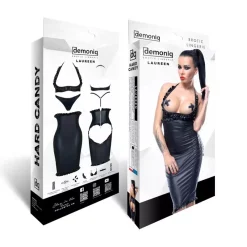 Robe Sexy Noire "Laureen" – Demoniq -Sex Toys Femme boutique 15562