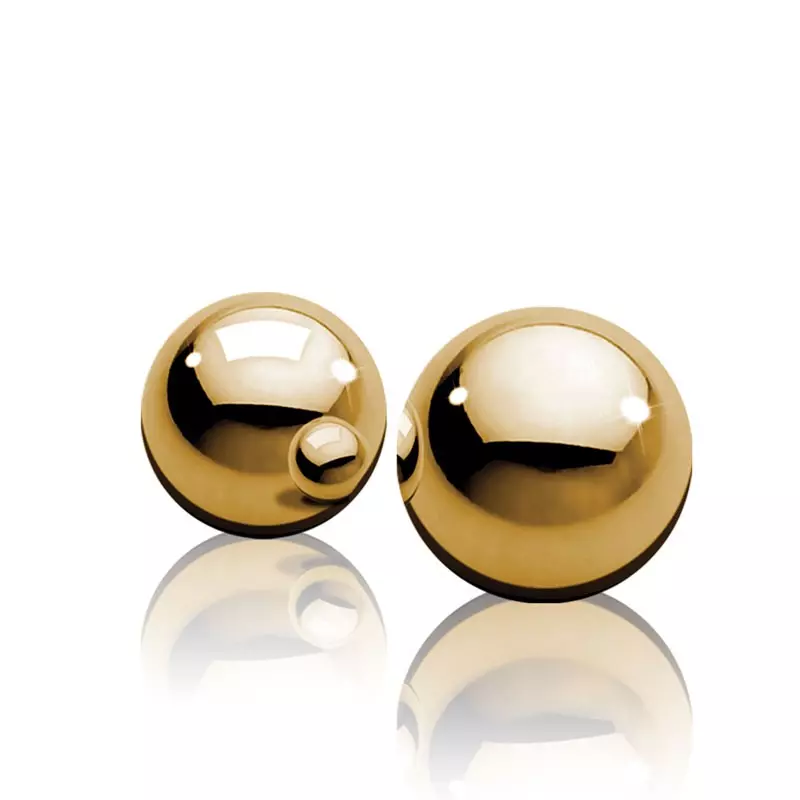 Boules De Geisha En Métal Ben Wa Balls Gold - Pipedream 1 Boules De Geisha En Métal Ben Wa Balls Gold - Pipedream