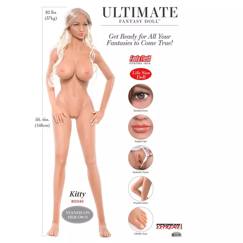 Real Doll Grandeur Nature Kitty - Pipedream 19 Real Doll Grandeur Nature Kitty - Pipedream - Image 19