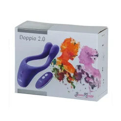 Sextoy Pour Couple Doppio 2.0 Violet - BeauMents -Sex Toys Femme boutique 16821