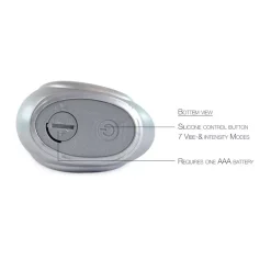 Big Teaze Toys Canard Vibrant - Paris Duckie 2.0 Travel Size (silver) -Sex Toys Femme boutique 17069