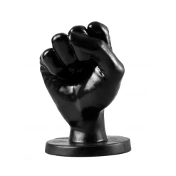 Godemichet Géant Poing Fist 14cm - All Black
