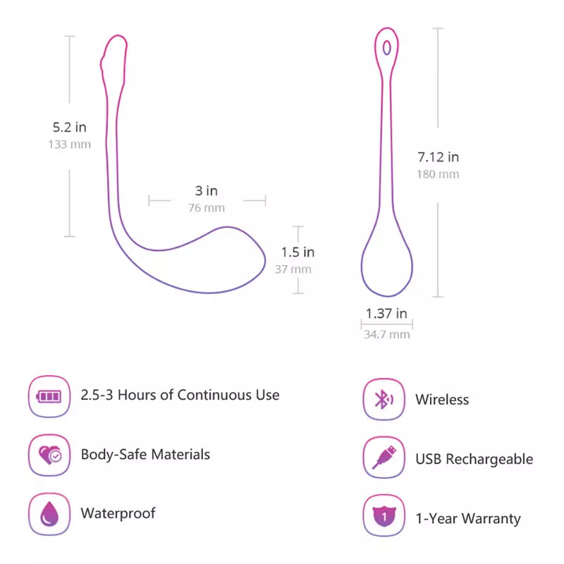 Lovense Sextoys Oeuf Vibrant Lush 2 - Lovense 5 Lovense Sextoys Oeuf Vibrant Lush 2 - Lovense - Image 5