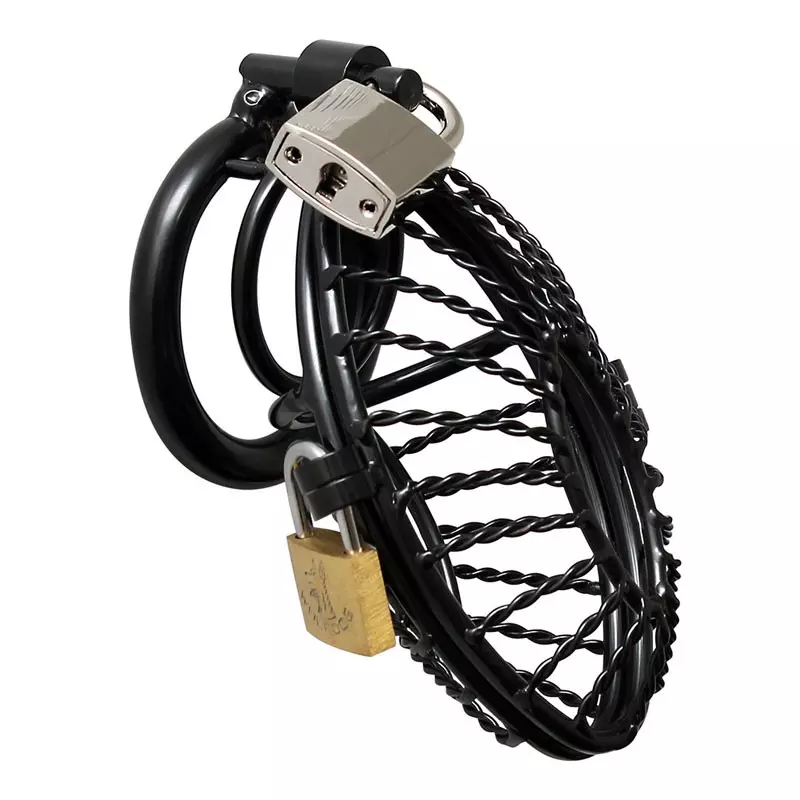 Cage De Chasteté Avec 2 Cadeanas 1 Cage De Chasteté Avec 2 Cadeanas