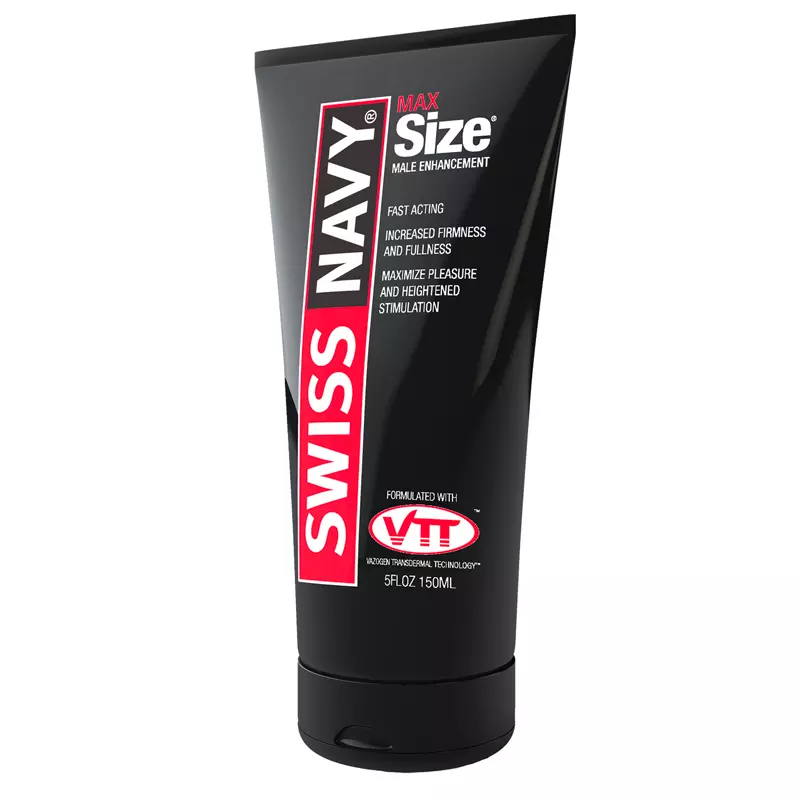 Pommade Erectile - Swiss Navy MaxSize Black 150ml 1 Pommade Erectile - Swiss Navy MaxSize Black 150ml