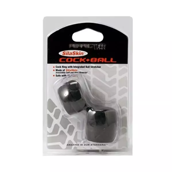 PerfectFit Anneau Pénis Et Testicules - Fat Boy SilaSkin De Perfect Fit Noir 4 PerfectFit Anneau Pénis Et Testicules - Fat Boy SilaSkin De Perfect Fit Noir - Image 4