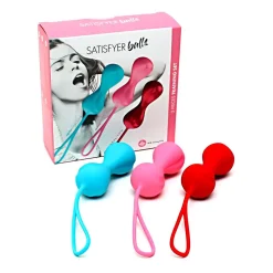 Set De Boules De Geisha Avec Billes Internes - Satisfyer Balls -Sex Toys Femme boutique 18511