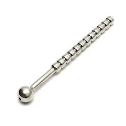 Sonde Urètrale Creuse Ribbed 10mm - Rimba -Sex Toys Femme boutique 18593