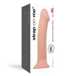 Godemichet Réaliste XL (Flesh) - Dual Density Strapon-Me By Rimba -Sex Toys Femme boutique 18653