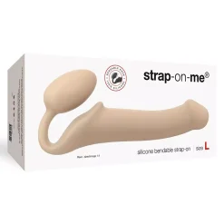Double Dildo Strap-On-Me LARGE (Flesh) - Rimba -Sex Toys Femme boutique 18676