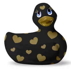Big Teaze Toys Canard Vibrant - I Rub My Duckie 2.0 Romance Noir & Or