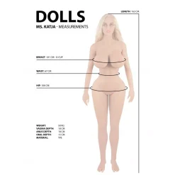 Real Doll Grandeur Nature Ms. Katja -Sex Toys Femme boutique 18845