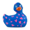 Big Teaze Toys Canard Vibrant - I Rub My Duckie 2.0 Romance (bleu & Rose)