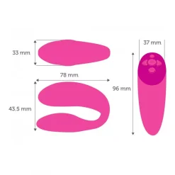 We-Vibe Chorus (Bleu) - Sextoy Pour Couple Connecté -Sex Toys Femme boutique 18978