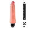 Vibromasseur Réaliste 25 Cm (couleur Chaire) - King Cock 8